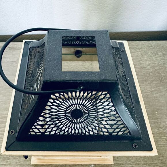 Farmhouse Modern Lantern Boho Candle Holder - Picture 5 of 6